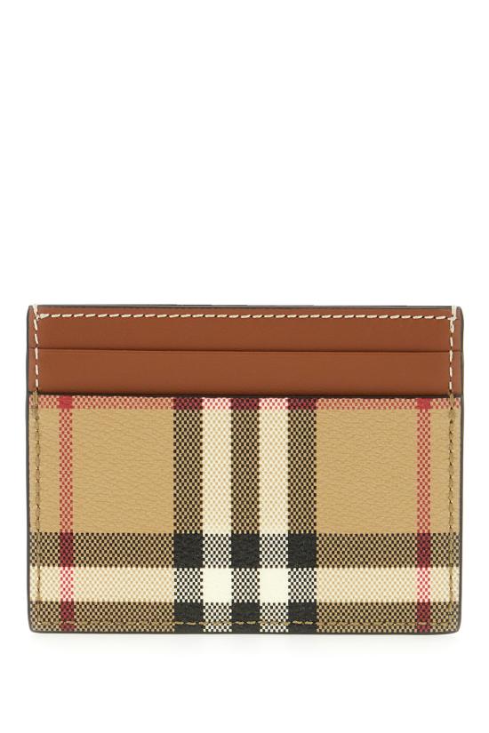 26SS 버버리 체크 카드 케이스 8109801 A9534 VNTG CHK BRIAR BROWN - BURBERRY
