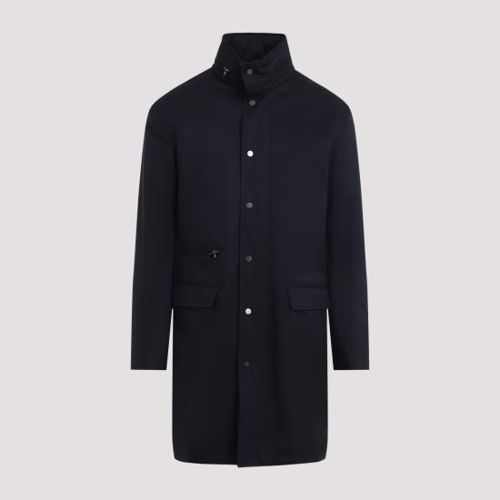 26FW 키톤 코트 UW2193V0422H0200E BLU NAVY - KITON