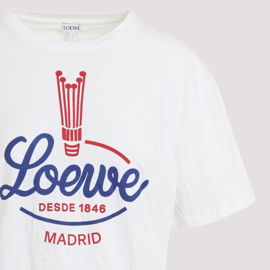 26FW 로에베 반팔 티셔츠 S540Y22X93 2100 WHITE - LOEWE