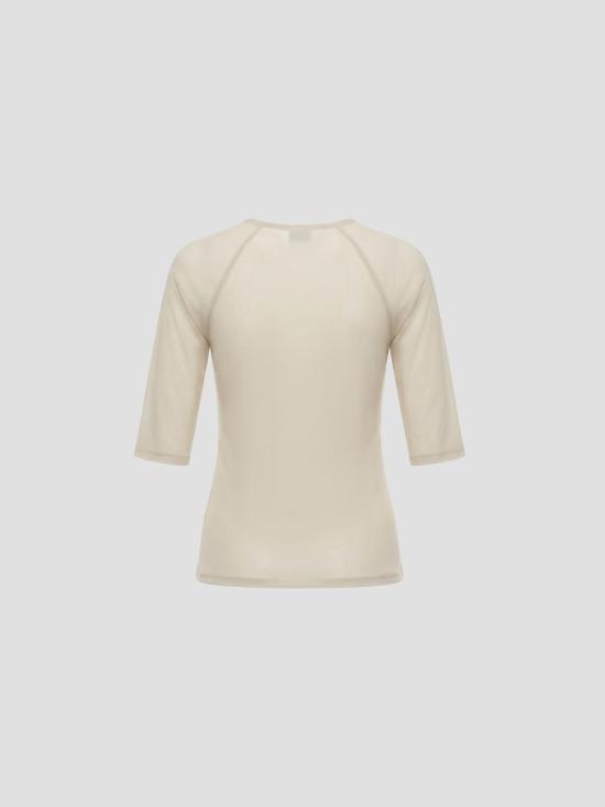26SS 팔로마울 반팔 티셔츠 VDME93621 621 ECRU - PALOMA WOOL