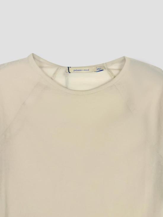 26SS 팔로마울 반팔 티셔츠 VDME93621 621 ECRU - PALOMA WOOL