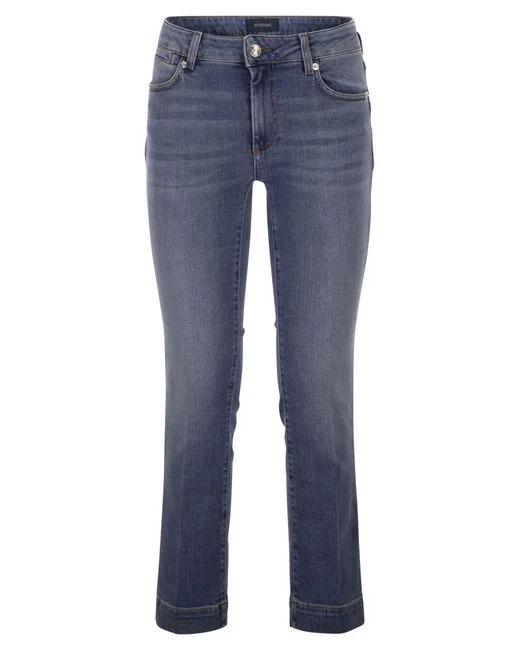 26SS 스포트막스 데님 팬츠 2612181265600 005 NAVY BLUE