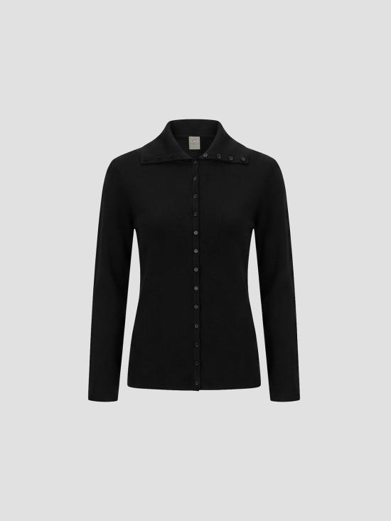 26SS 토템 후드 티셔츠 262WRT0797YA0243 001 BLACK