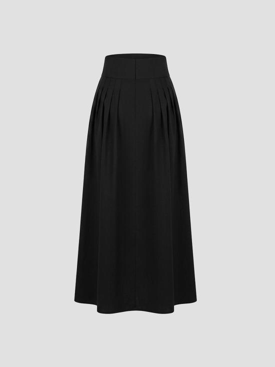 26SS 스튜디오 니콜슨 롱 스커트 AGATSNW1748 BLACK