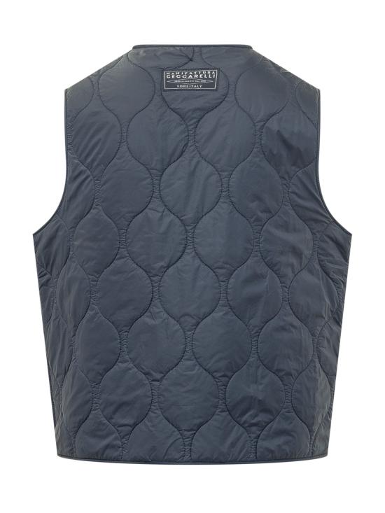 26SS 마니팟투라 체카렐리 베스트 6920CA NAVY ORANGE - MANIFATTURA CECCARELLI