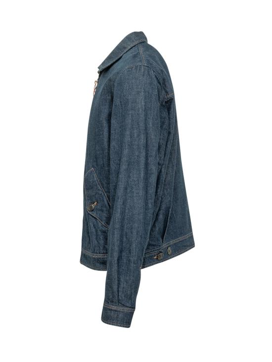 26SS 마니팟투라 체카렐리 데님 자켓 6044CF INDIGO - MANIFATTURA CECCARELLI