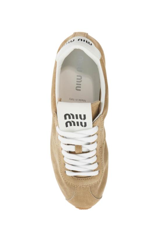 26FW 미우미우 플룸 블리치 스니커즈 5E114E054 F0F24 DESERTO - MIU MIU
