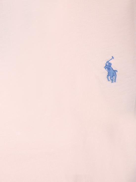 26SS 폴로 랄프로렌 클래식 핏 포니 로고 자수 티셔츠 211B14605 014 Pink - POLO RALPH LAUREN