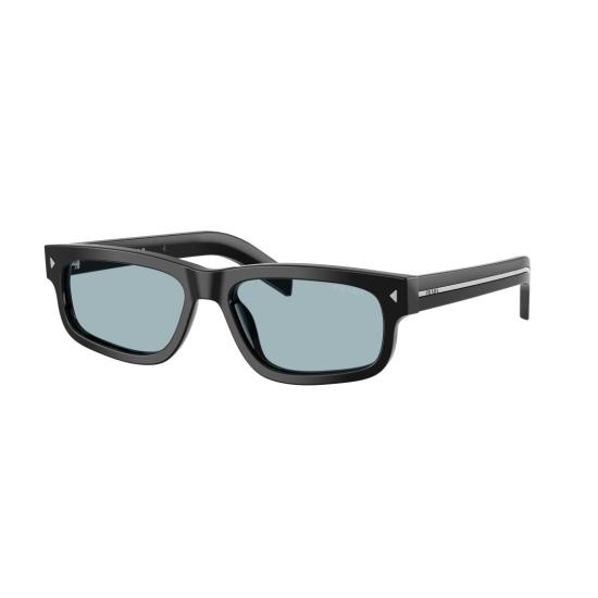 26SS 프라다 선글라스 0Pr B11s 직사각형 블랙 아세테이트 - PRADA