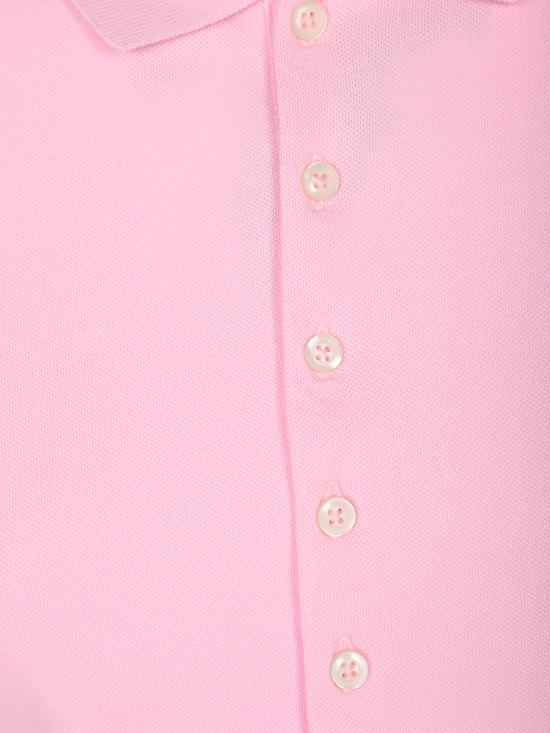 26SS 폴로 랄프로렌 슬림핏 스트레치 폴로 셔츠 211B18200 010 Pink - POLO RALPH LAUREN