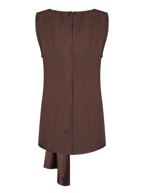 26SS 루루 스튜디오 민소매 티셔츠 FONDA DARK BROWN Brown - LOULOU STUDIO