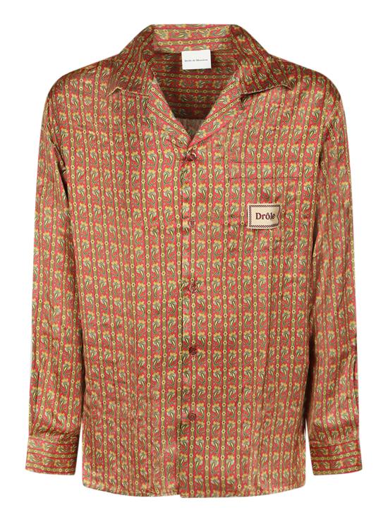 26SS 드롤드무슈 긴팔 셔츠 J SH233 VI027 RD Red