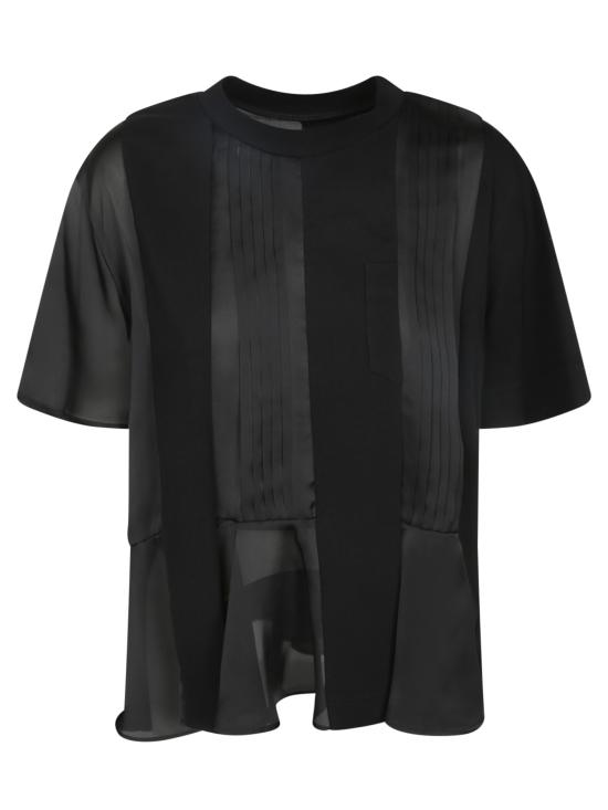 26SS 사카이 반팔 티셔츠 2608546 001 Black