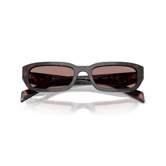 26SS 프라다 선글라스 0Pr B06s 직사각형 호피무늬 아세테이트 - PRADA