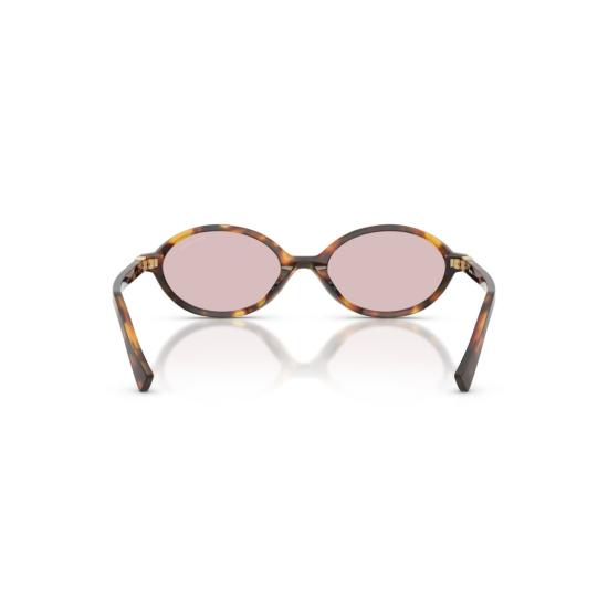 26SS 미우미우 선글라스 0Mu 04Zs 호피무늬 타원형 - MIU MIU