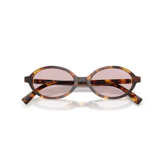 26SS 미우미우 선글라스 0Mu 04Zs 호피무늬 타원형 - MIU MIU