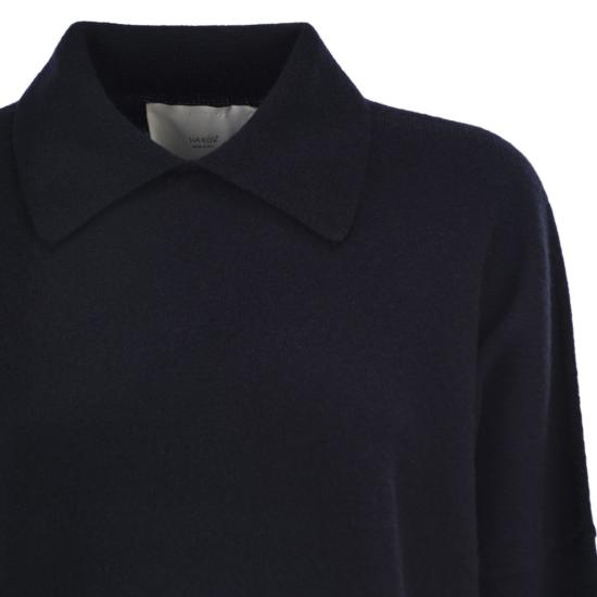 25FW 바니제 폴로 티셔츠 V54617 NIGHT BLUE - VANISÉ