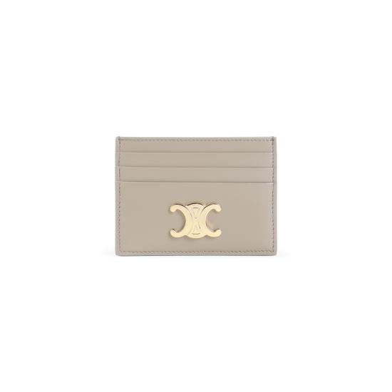 26FW 셀린느 카프스킨 트리옹프 카드 홀더 10L833DPV 03SA SAFARI - CELINE