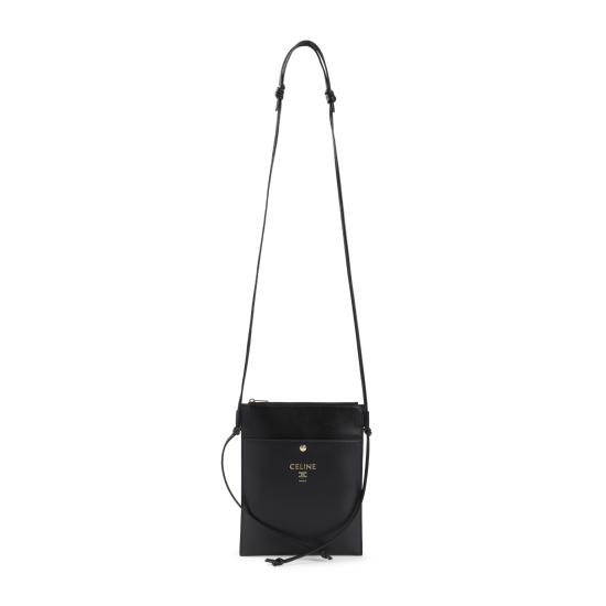 26FW 셀린느 샤프 파우치 스무스 램스킨 10P812K05 38NO BLACK - CELINE