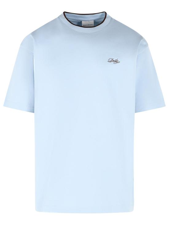 26SS 드롤드무슈 반팔 티셔츠 K TS318 CO248LBE Light Blue