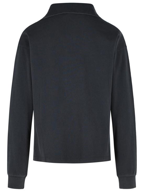 26SS 아크네 스튜디오 집업 로고 스웨트셔츠 BI0220900 Black - ACNE STUDIOS