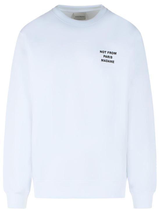 26SS 드롤드무슈 긴팔 티셔츠 PERM SW149 CO127WT White