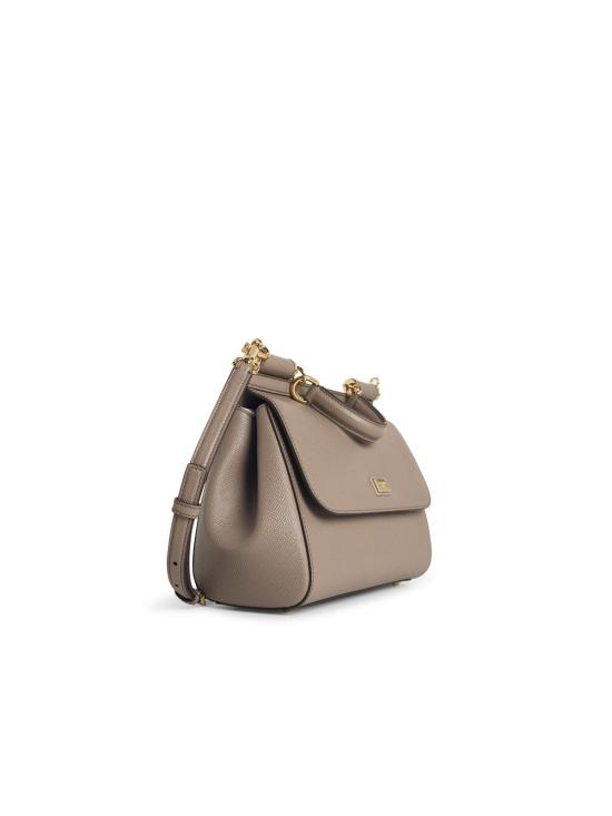 26FW 돌체앤가바나 라지 시실리 핸드백 BB6002 B100180045 Beige - DOLCE & GABBANA
