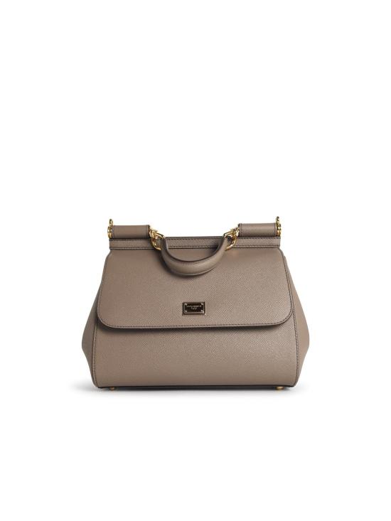 26FW 돌체앤가바나 라지 시실리 핸드백 BB6002 B100180045 Beige