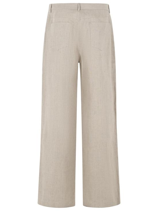 26SS 세퍼 스트레이트 팬츠 MSS26ARNOBEIBEIGE CONCRETE LINEN Beige - SEFR