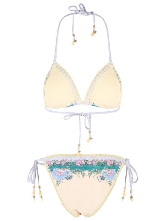 26FW 짐머만 비키니 수영복 8011WSS262CREAM SCARF FLORAL Cream - ZIMMERMANN