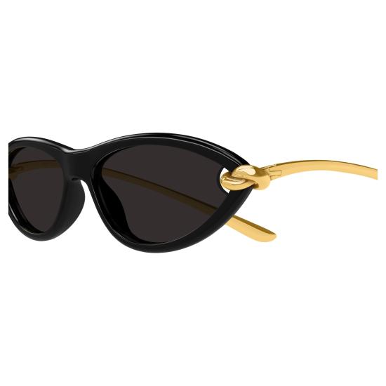 25FW 보테가베네타 선글라스 BV1390S 001 BLACK GOLD GREY