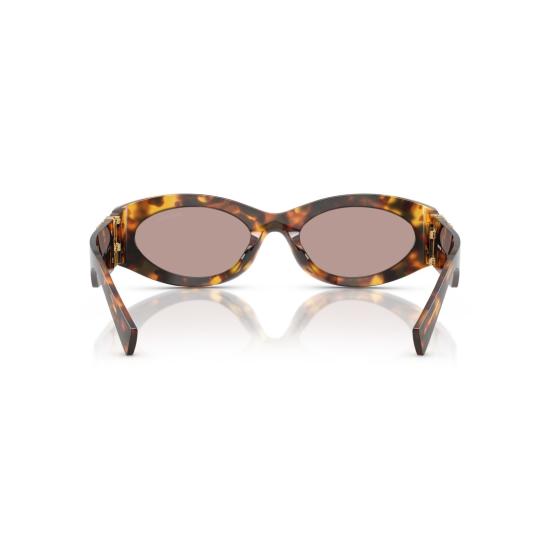 26SS 미우미우 선글라스 0Mu 11Ws 호피무늬 타원형 - MIU MIU
