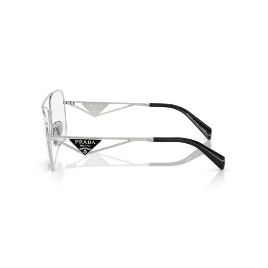 26SS 프라다 안경 0Pr B50v 직사각형 실버톤 메탈 - PRADA