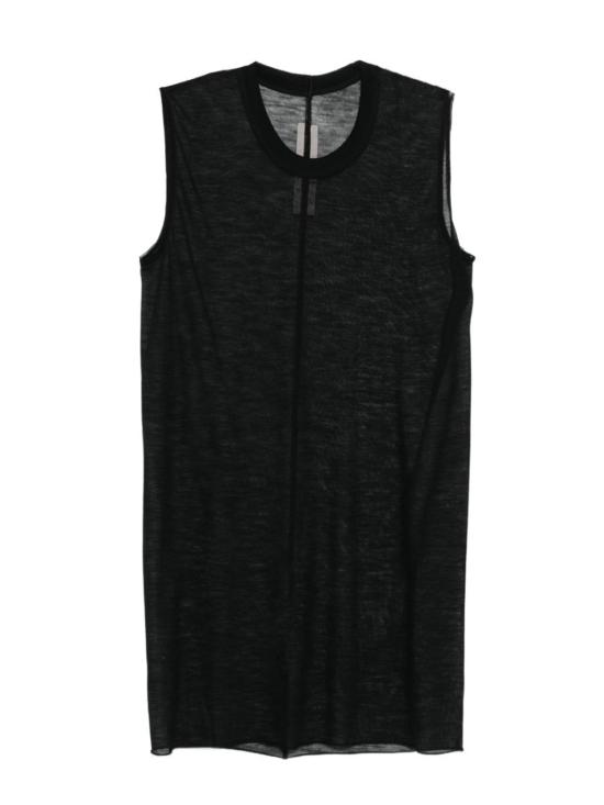 26SS 릭 오웬스 민소매 티셔츠 RU01F2151 JWR 09 Black