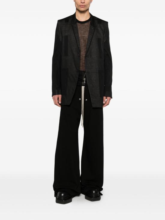 26SS 릭 오웬스 민소매 티셔츠 RU01F2151 JWR 09 Black - RICK OWENS