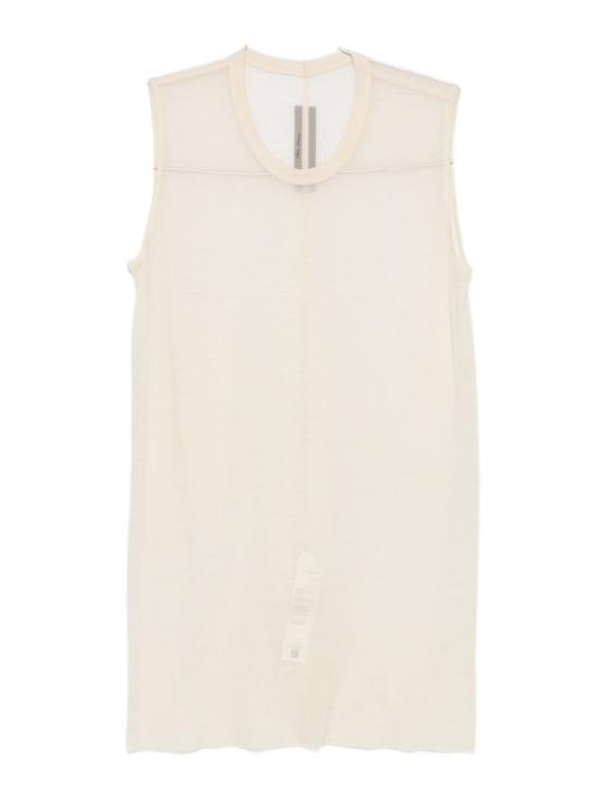 26SS 릭 오웬스 민소매 티셔츠 RU01F2151 JWR 81 White