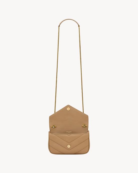 26SS 생로랑 루루 미니 램스킨 821749AAEAX2357 Beige - SAINT LAURENT