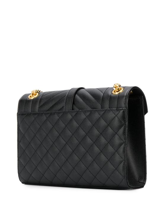 26SS 생로랑 엔벨로프 미디움 백 600185BOW911000 Black - SAINT LAURENT