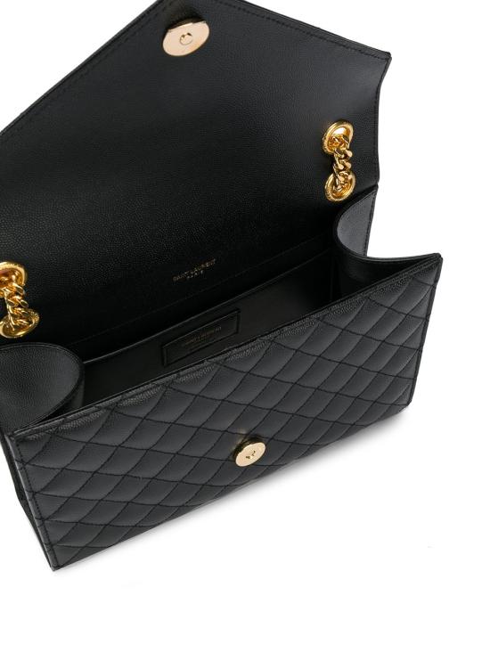 26SS 생로랑 엔벨로프 미디움 백 600185BOW911000 Black - SAINT LAURENT