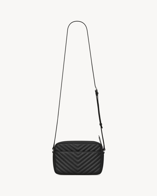26FW 생로랑 퀼티드 레더 루 카메라백 761554DV7041000 Black - SAINT LAURENT