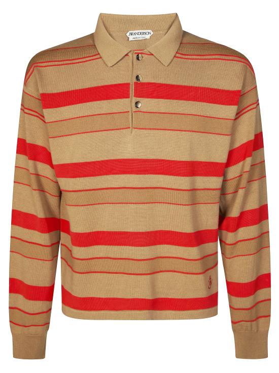 26SS JW앤더슨 폴로 티셔츠 KW1521YN0457 145 BEIGE