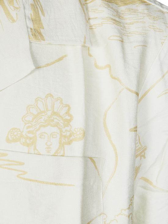 26SS 메종키츠네 반팔 셔츠 QM00404WW9103 0522 BIANCO - MAISON KITSUNE