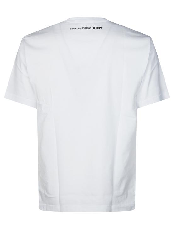 26SS 꼼데가르송 반팔 티셔츠 FQT032051 BIANCO - COMME DES GARCONS