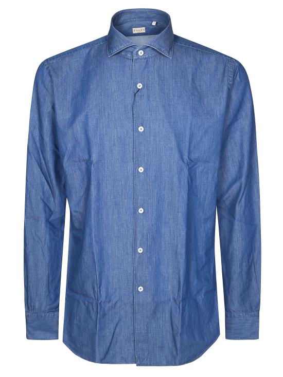 26SS 싸쿠스 긴팔 셔츠 11296002 722ML AZZURRO