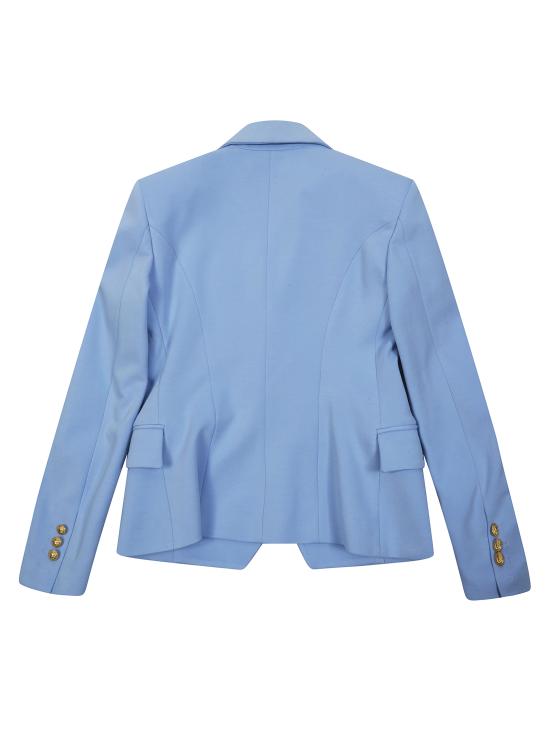 26SS [키즈] 발망 자켓 BY2A64J0371 652 AZZURRO - BALMAIN