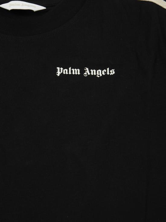 26SS [키즈] 팜앤젤스 티셔츠 PBAA011S26JER001 100 NERO - PALM ANGELS