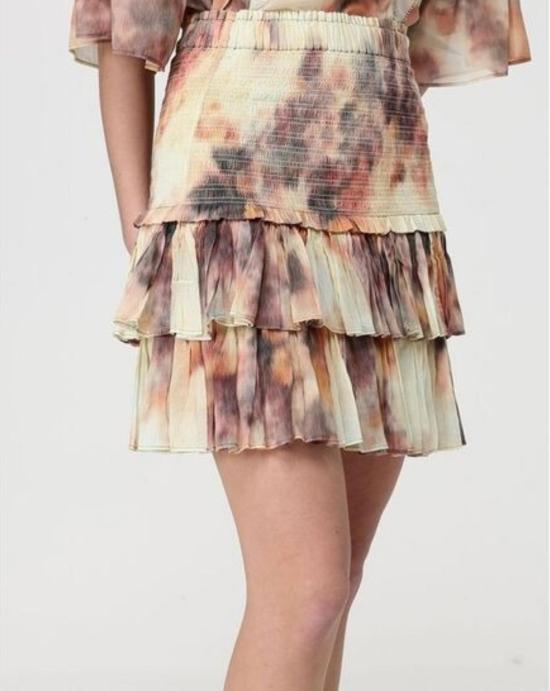 26SS 이자벨마랑 숏 스커트 JU0022FAD1J13E 90BE Beige - ISABEL MARANT