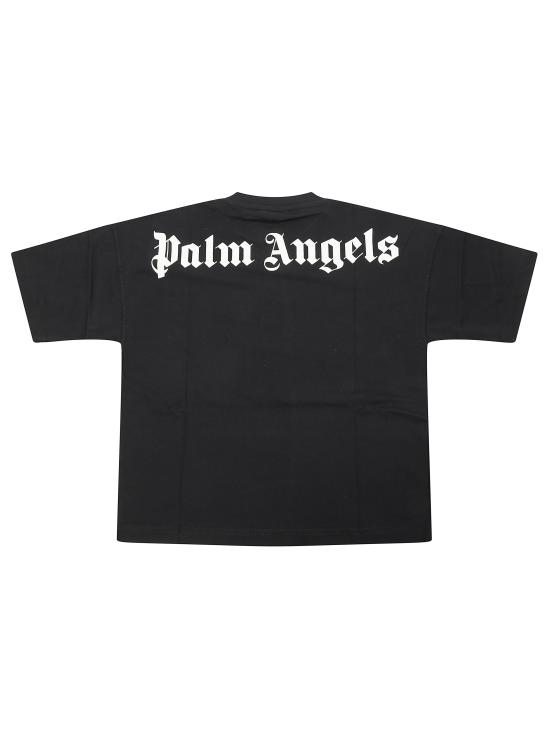 26SS [키즈] 팜앤젤스 티셔츠 PBAA002S26JER001 110 NERO - PALM ANGELS