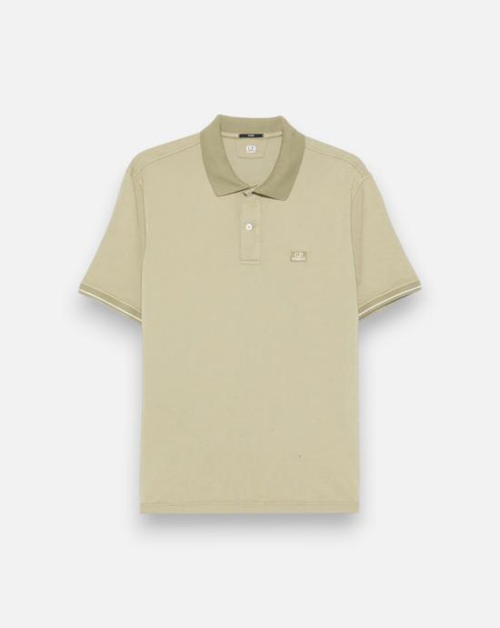 26SS 씨피 컴퍼니 폴로 티셔츠 20CMPL288A006263G 644 DRIED HERB Green