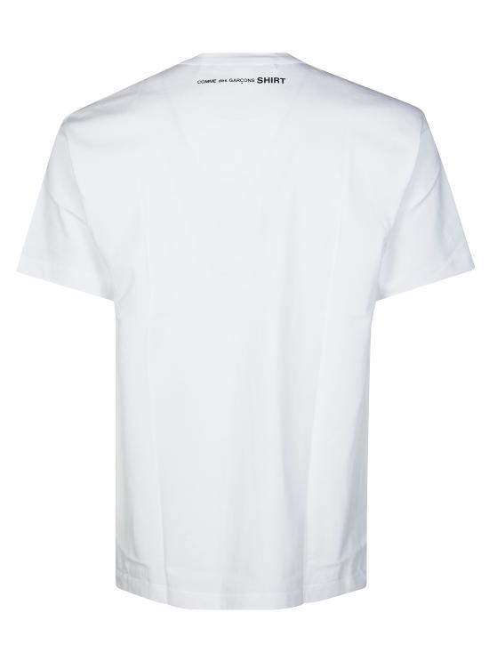 26SS 꼼데가르송 반팔 티셔츠 FQT003051 BIANCO - COMME DES GARCONS